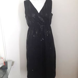 Thyme maternity party dress sequins